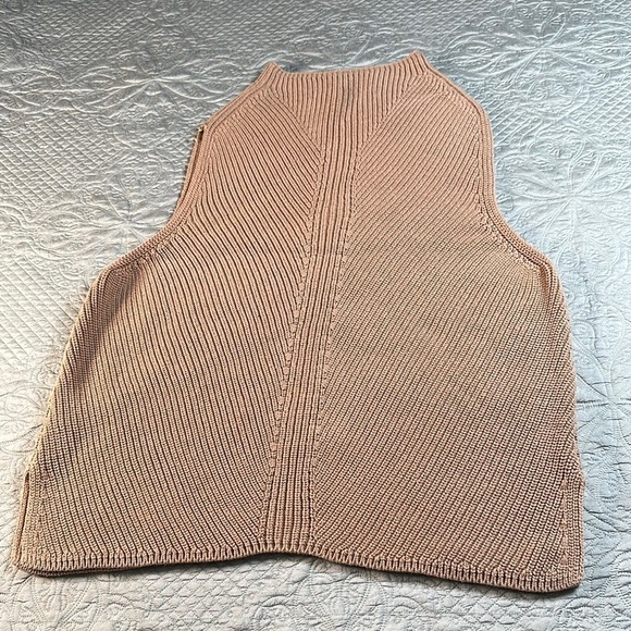 Max Studio Tan Ribbed Sweater - Picture 5 of 6